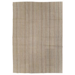 Tappeto Kilim a trama piatta turco del secolo moderno, fatto a mano, di grandi dimensioni per una stanza