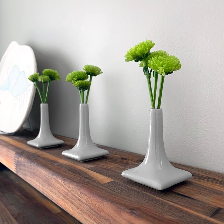 Modern Ceramic Bud Vase Centerpiece Tablescape Flower Vase 3