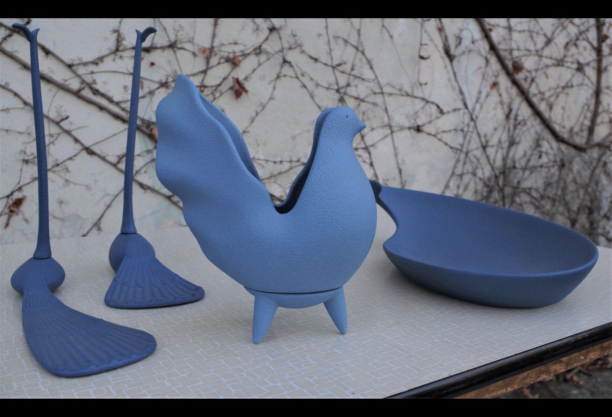 Modern Ceramic Home Accessories by Lineasette  Minimalist Elegance from the2000s In Good Condition For Sale In Manzano, IT