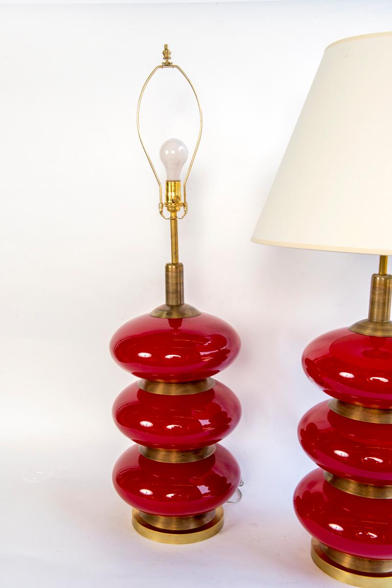 20th Century Modern Ceramic Lamp
