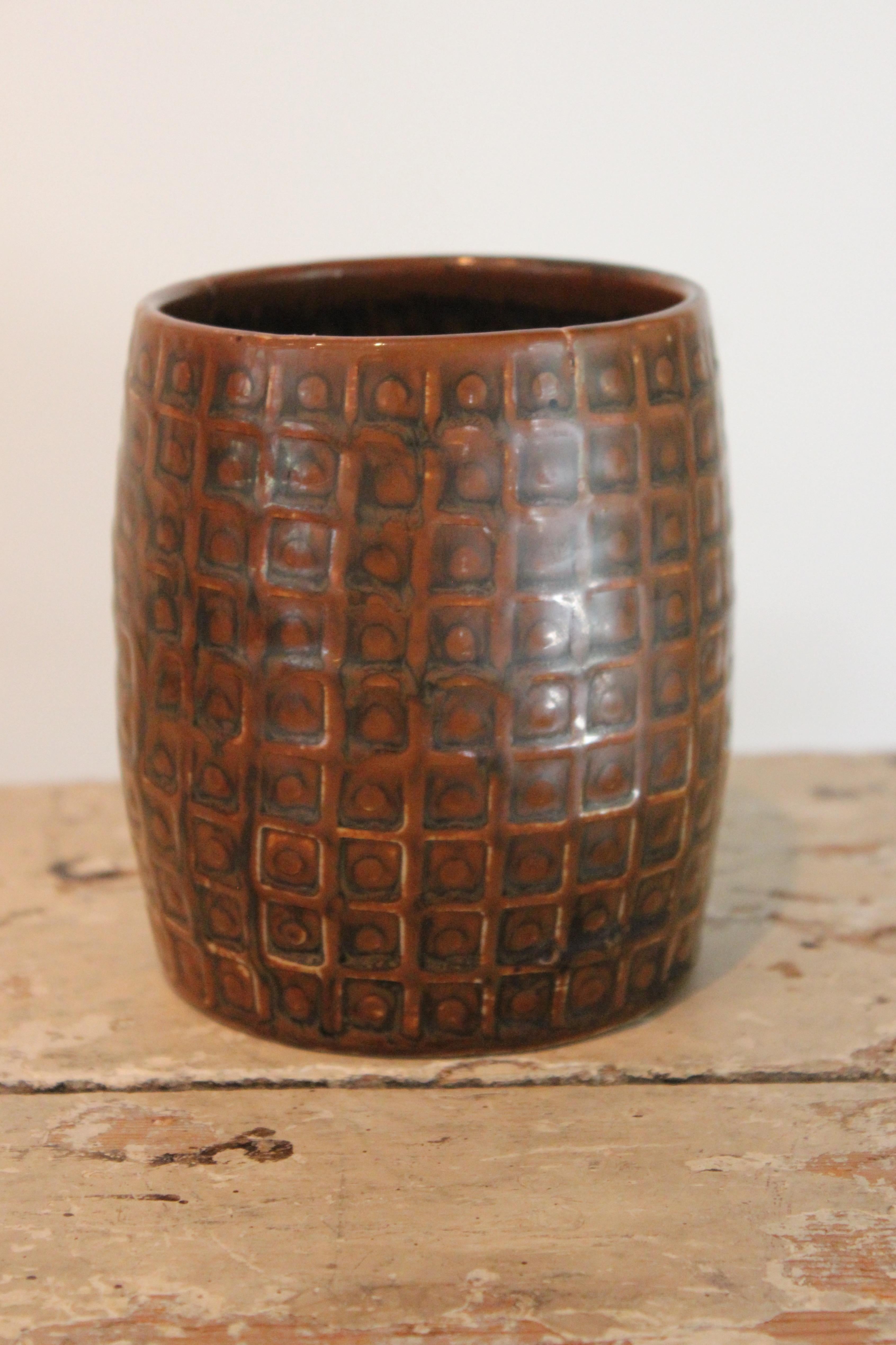 Modern ceramic vase by Stig Lindberg.