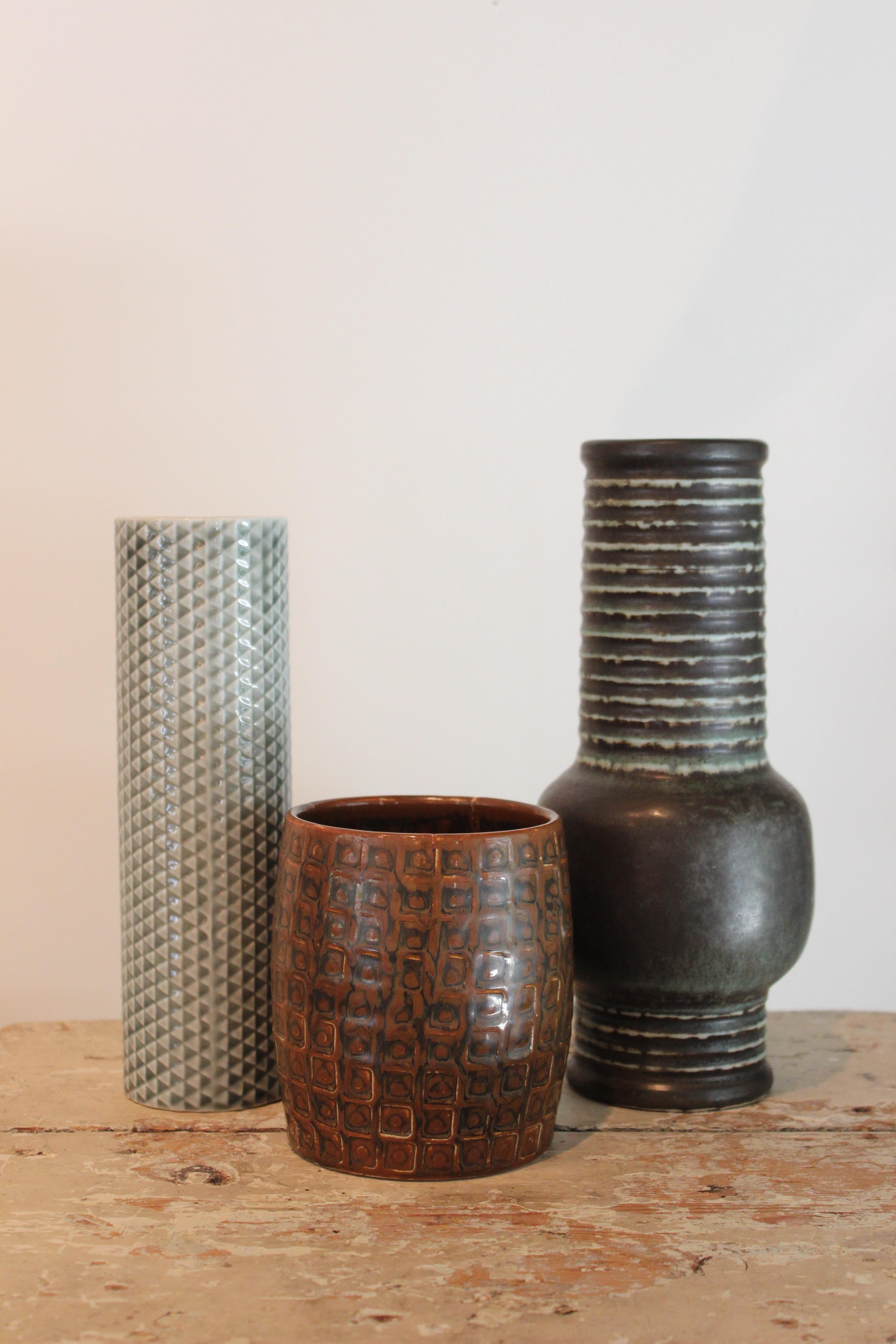 20th Century Modern Ceramic Vase by Stig Lindberg