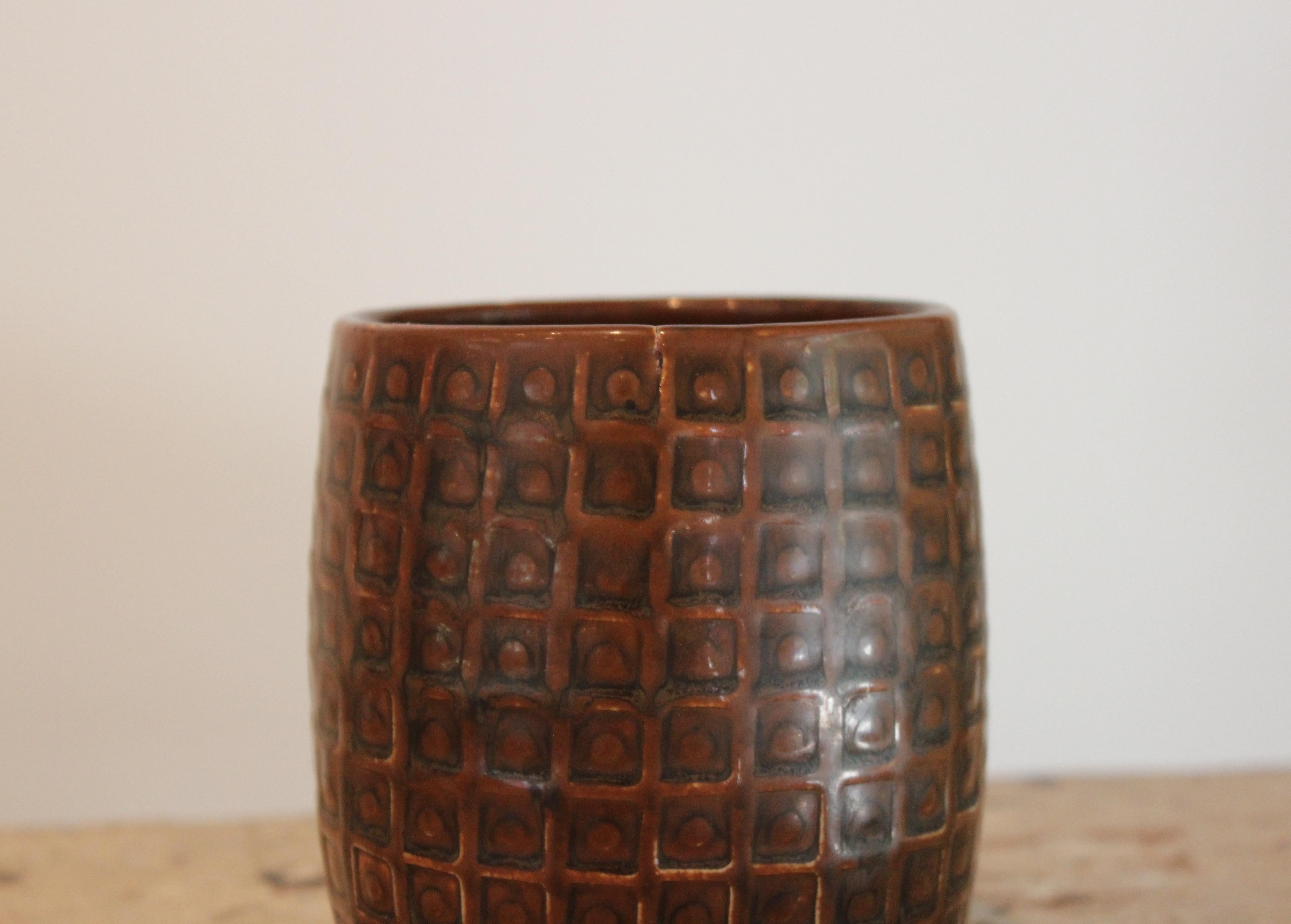 Modern Ceramic Vase by Stig Lindberg 1