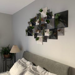 Modern Wall Plant Greenwall - Plant Wall - Living Wall Sculpture - Moss Wall