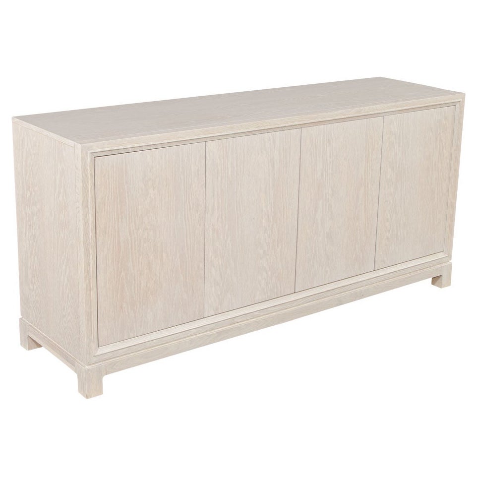 Credenza moderna in Oak Oak ceramicato con finitura naturale