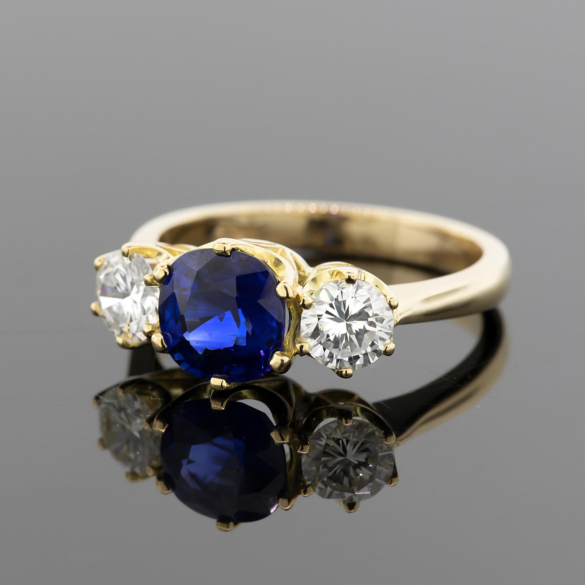 1880 sapphire ring