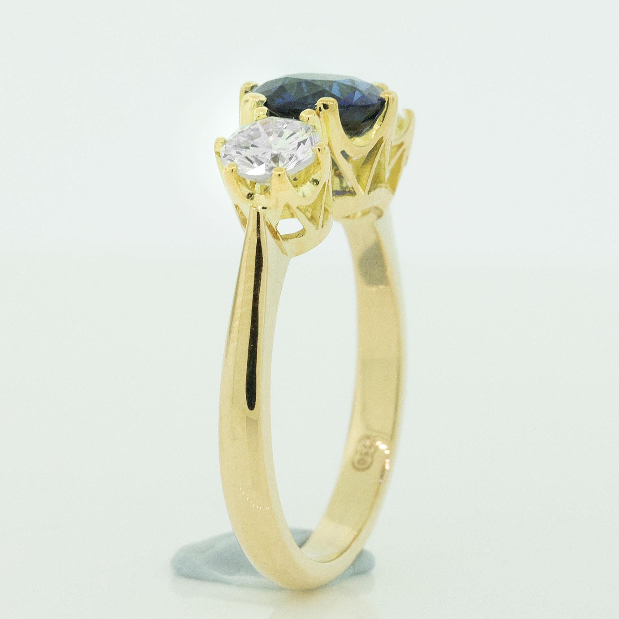 modern sapphire rings
