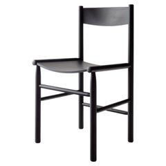 Modern Chair 'AKADEMIA' by Wesley Walters & Salla Luhtasela, Black Ash