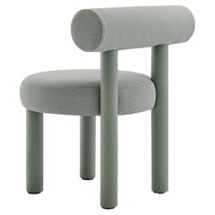 Chaise de salle à manger moderne Gropius CS2 avec pieds en bois peints en couleur RAL par Noom