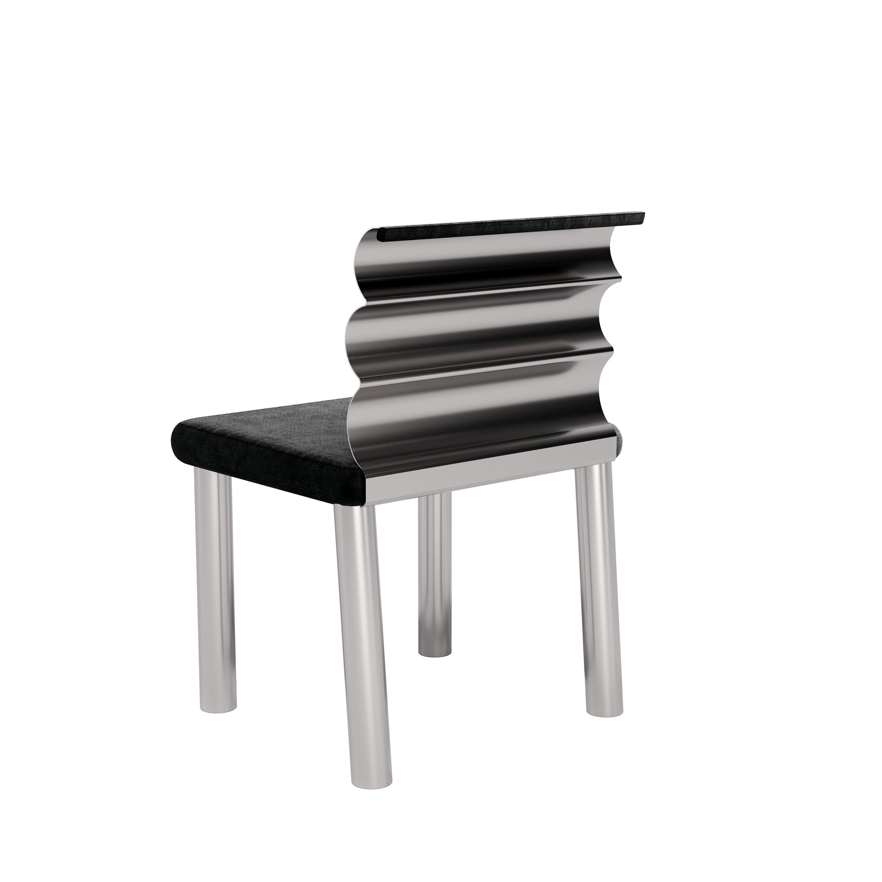 Modern Chair Mount S1 Stainless Steel by Dali Home For Sale 5
