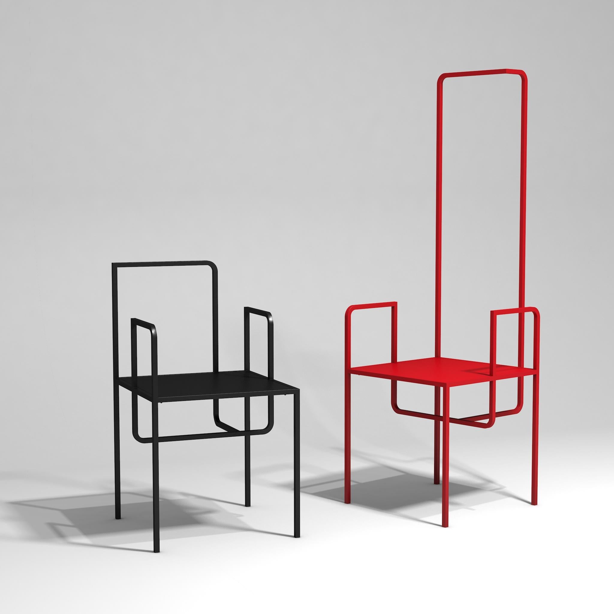 Contemporaneo  Sedia WEI di Studio 1+11,  in Edizione Blu , 21° secolo  Germania in vendita 5