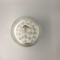 Modern Champagne Bucket, Silver Plated