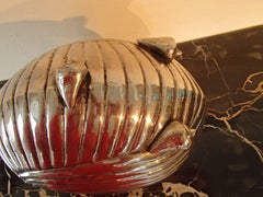 Modern Champagne or Vine Cooler like a Shell Seen in "La cage aux folles"