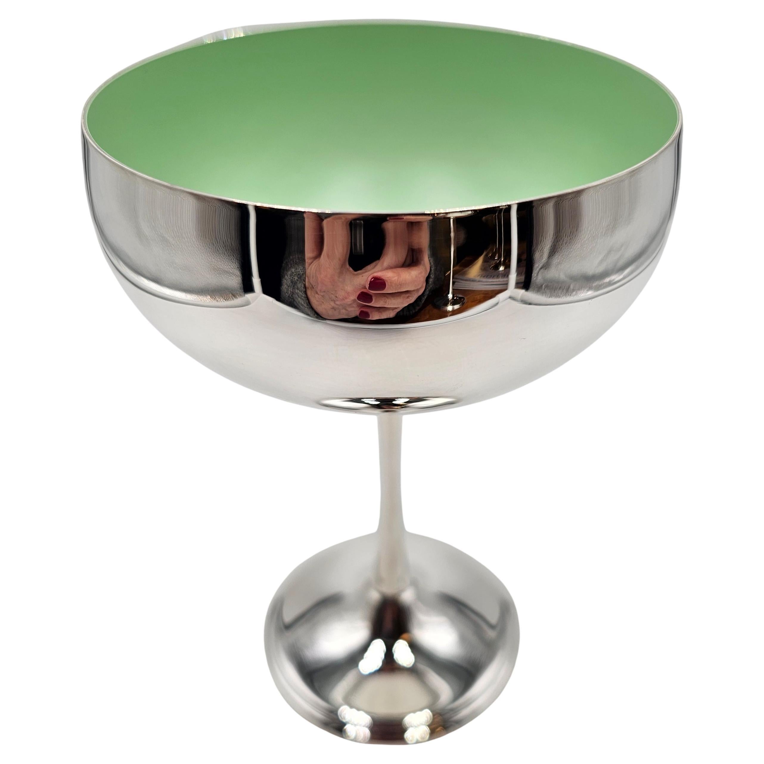 Taza Champagner Moderna Verde Pálido Plateada Sofina Boutique Kitzbühel