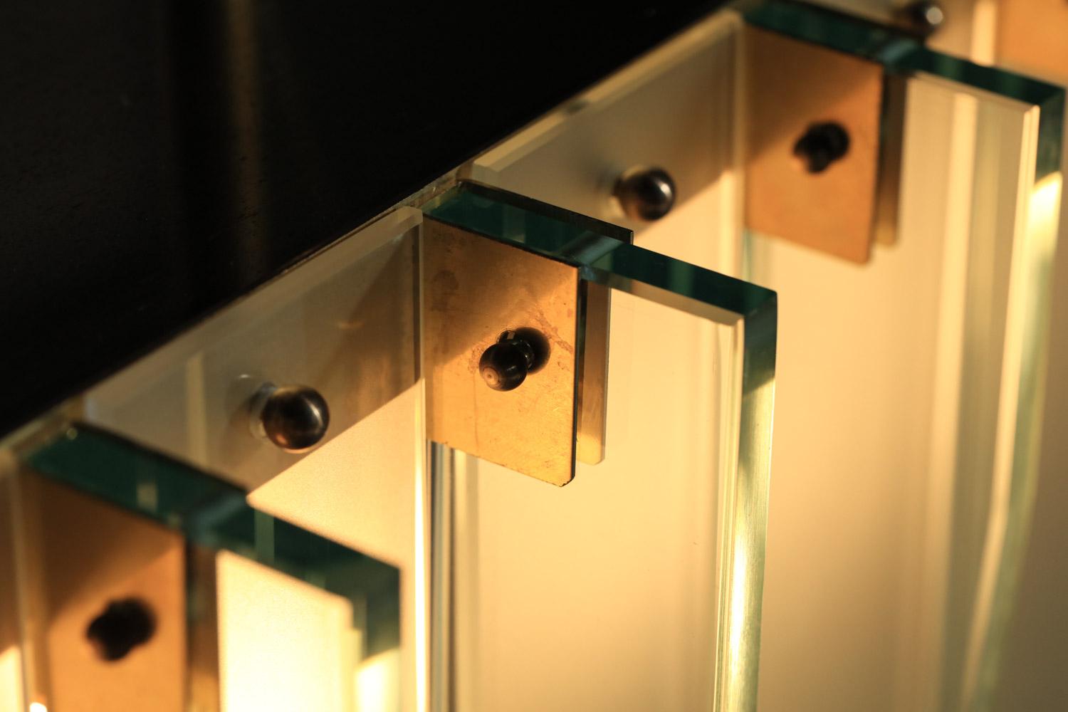 Moderner Kronleuchter im Stil von Fontana Arte Vintage By im Angebot 7