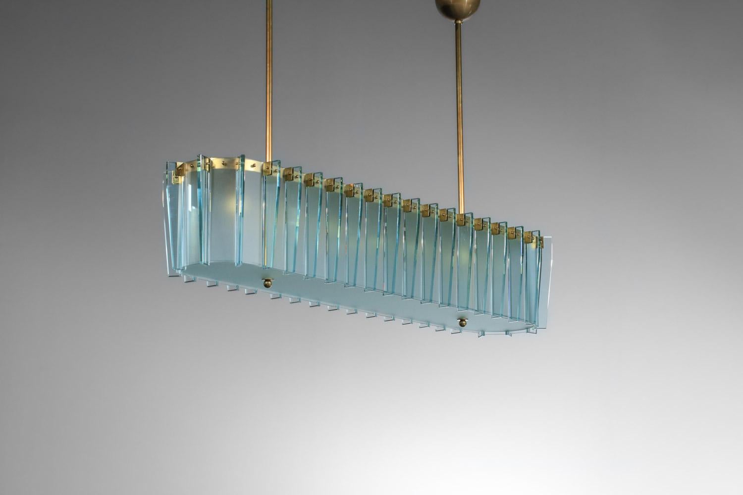 Moderner Kronleuchter im Stil von Fontana Arte Vintage By im Angebot 8