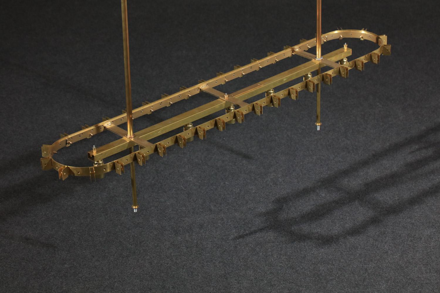 Moderner Kronleuchter im Stil von Fontana Arte Vintage By im Angebot 12