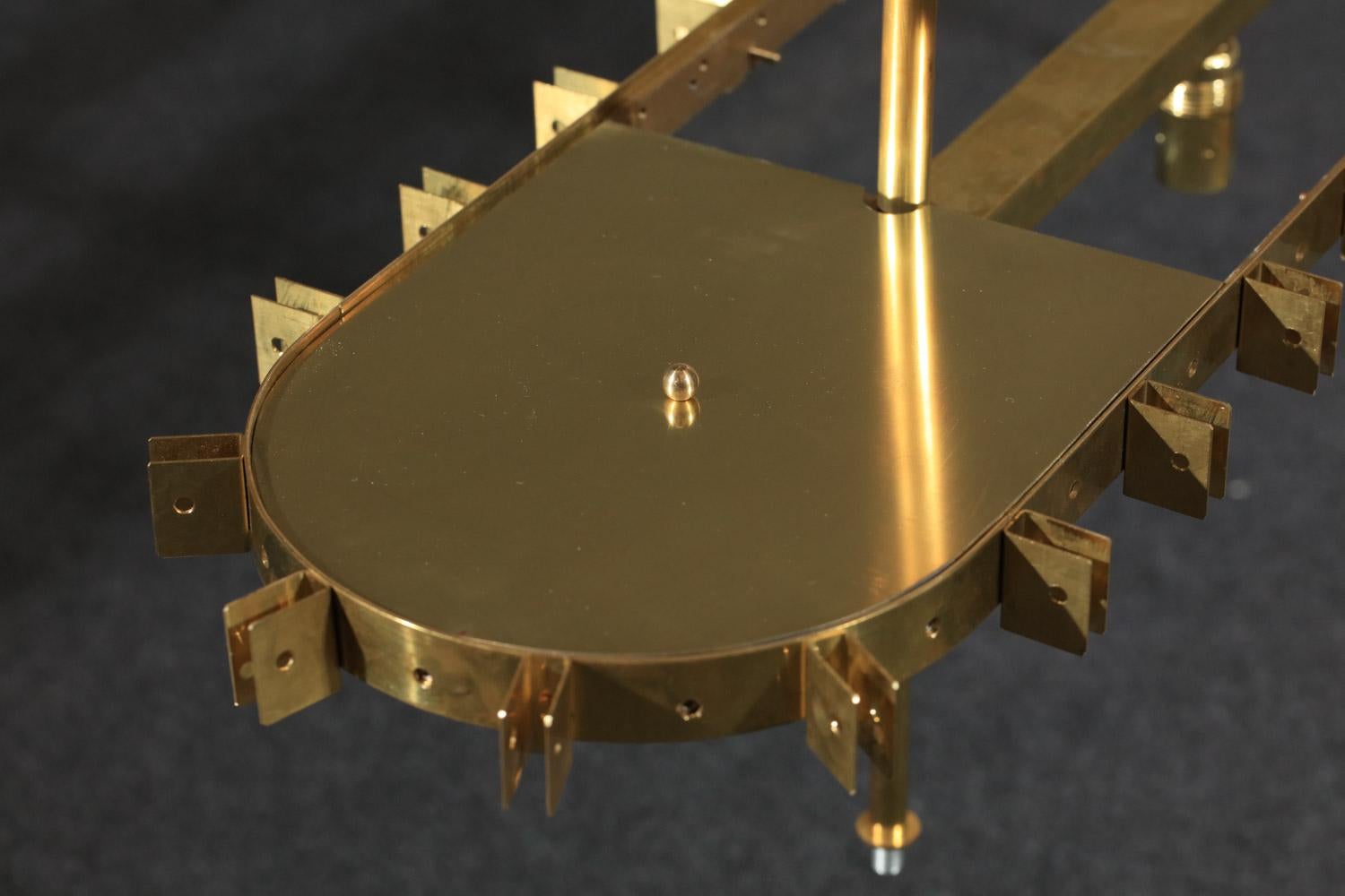 Moderner Kronleuchter im Stil von Fontana Arte Vintage By im Angebot 13