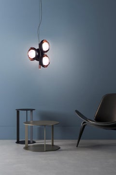 Modern Chandelier 'Muse 554.25' by Tooy, Brushed Brass