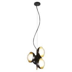 Modern Chandelier 'Muse 554.25' by Tooy, Brushed Brass