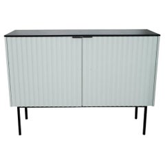 Modern Channeled Front Cabinets