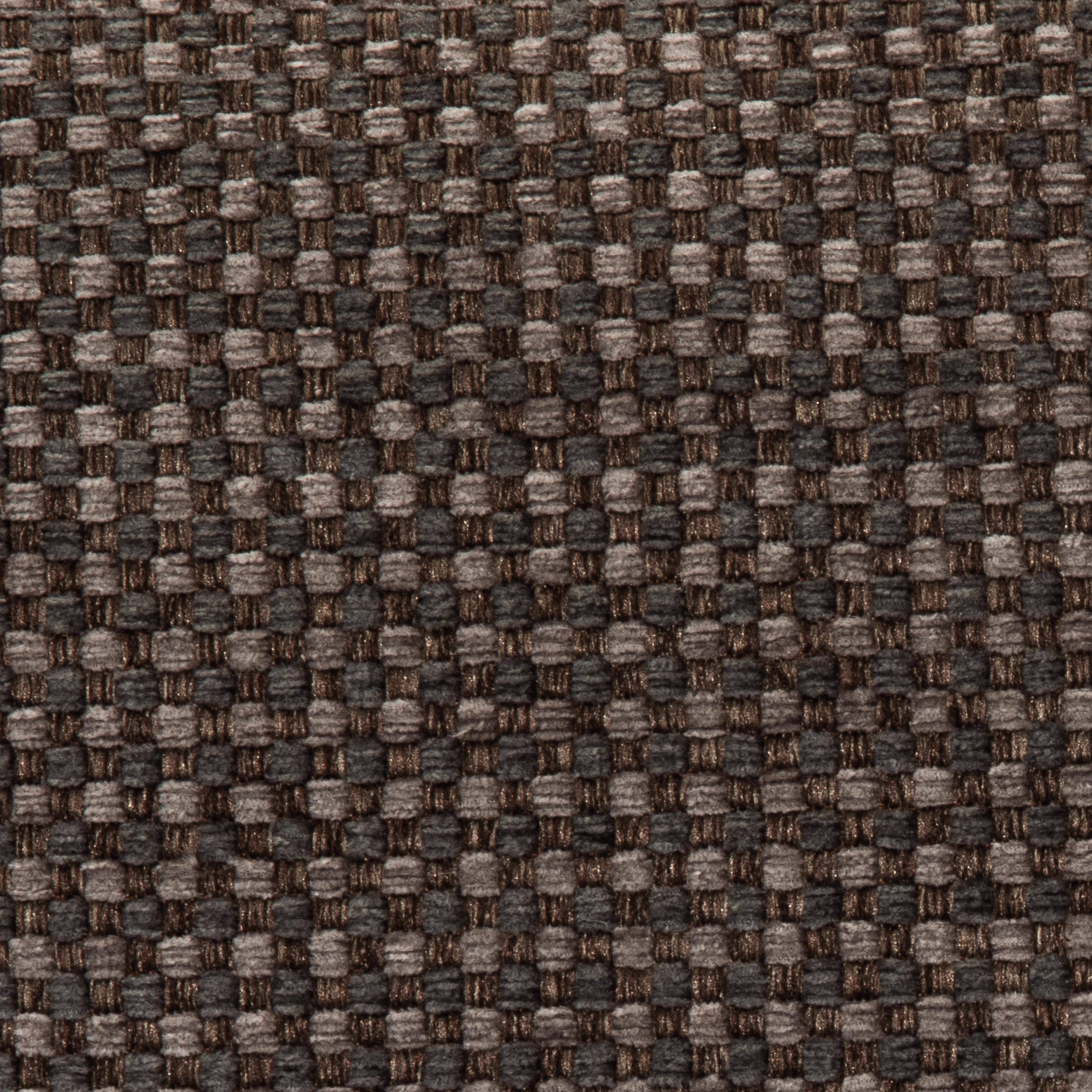 Américain Coussin décoratif moderne à carreaux anthracite de MOGUL en vente