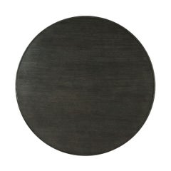 Modern Charcoal Oak Round Coffee Table