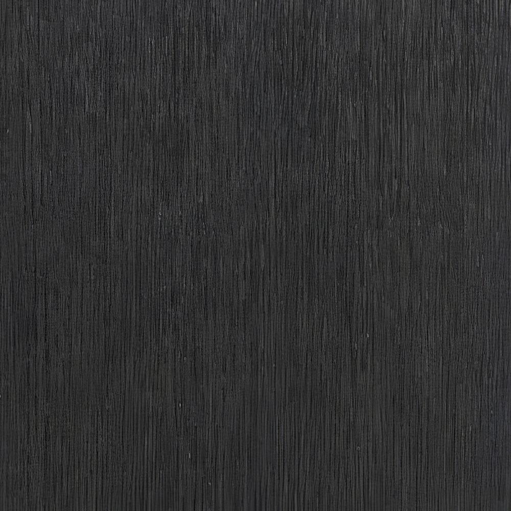 Modern Charcoal Oak Round Coffee Table For Sale 2