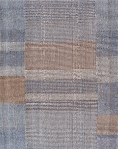 Modern Charmo Hand-Woven Flatweave Rug