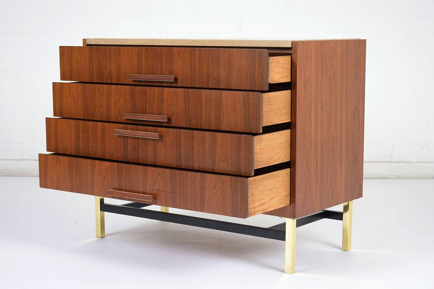 American Modern Chest of Drawers by Heritage in the Style of Paul McCobb