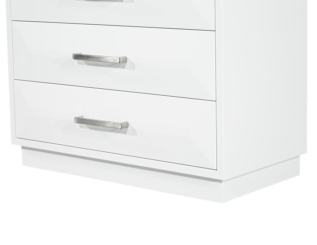 Modern Chest of Drawers in White by Carrocel For Sale 6