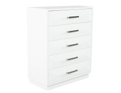 Modern Chest of Drawers in White by Carrocel