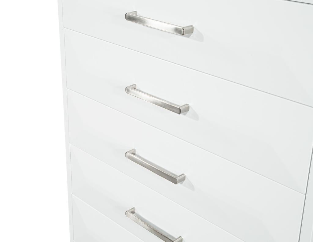 Modern Chest of Drawers in White by Carrocel For Sale 3