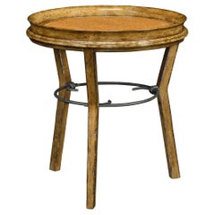 Modern Chestnut Side Table