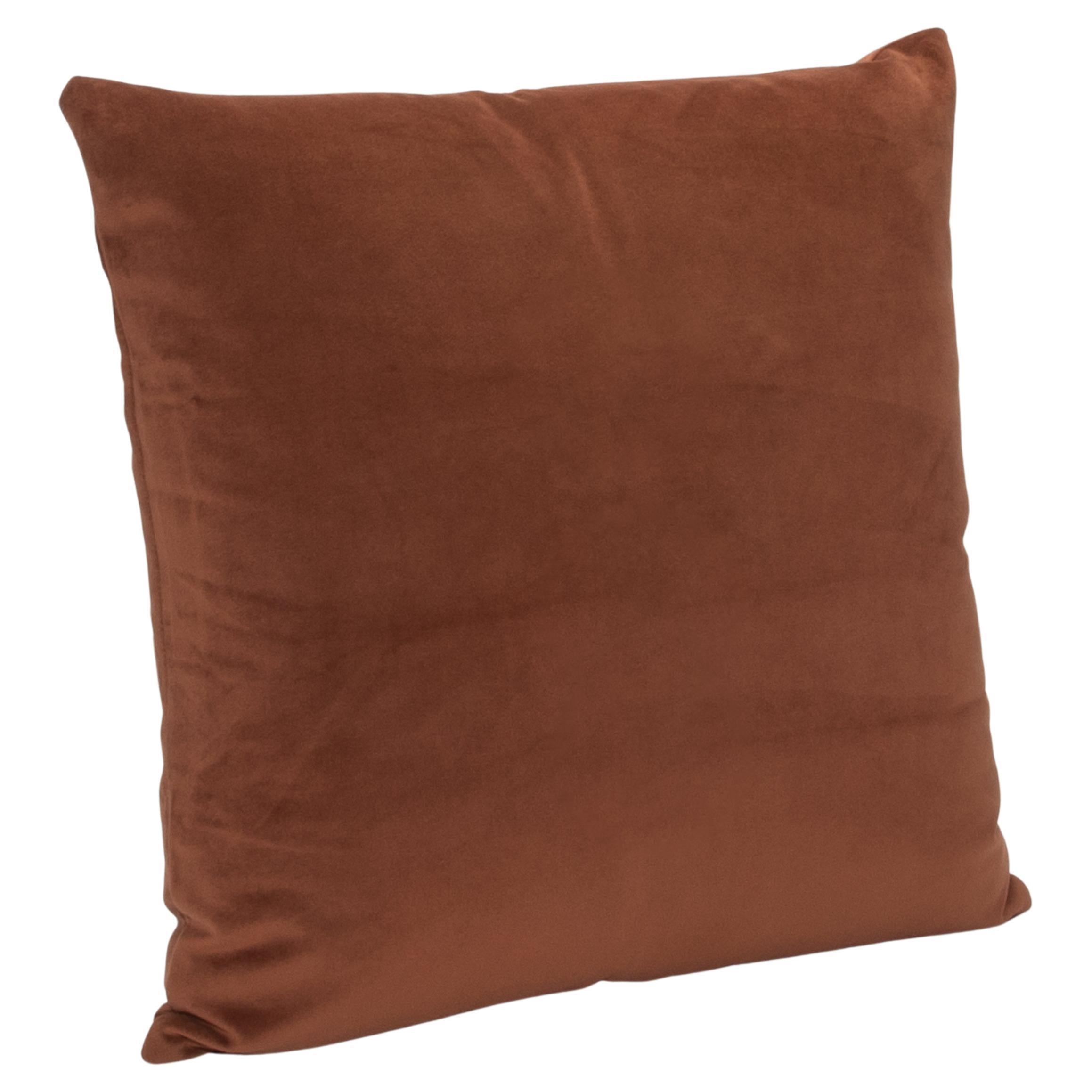 Coussin décoratif moderne en velours de châtaignier de MOGUL