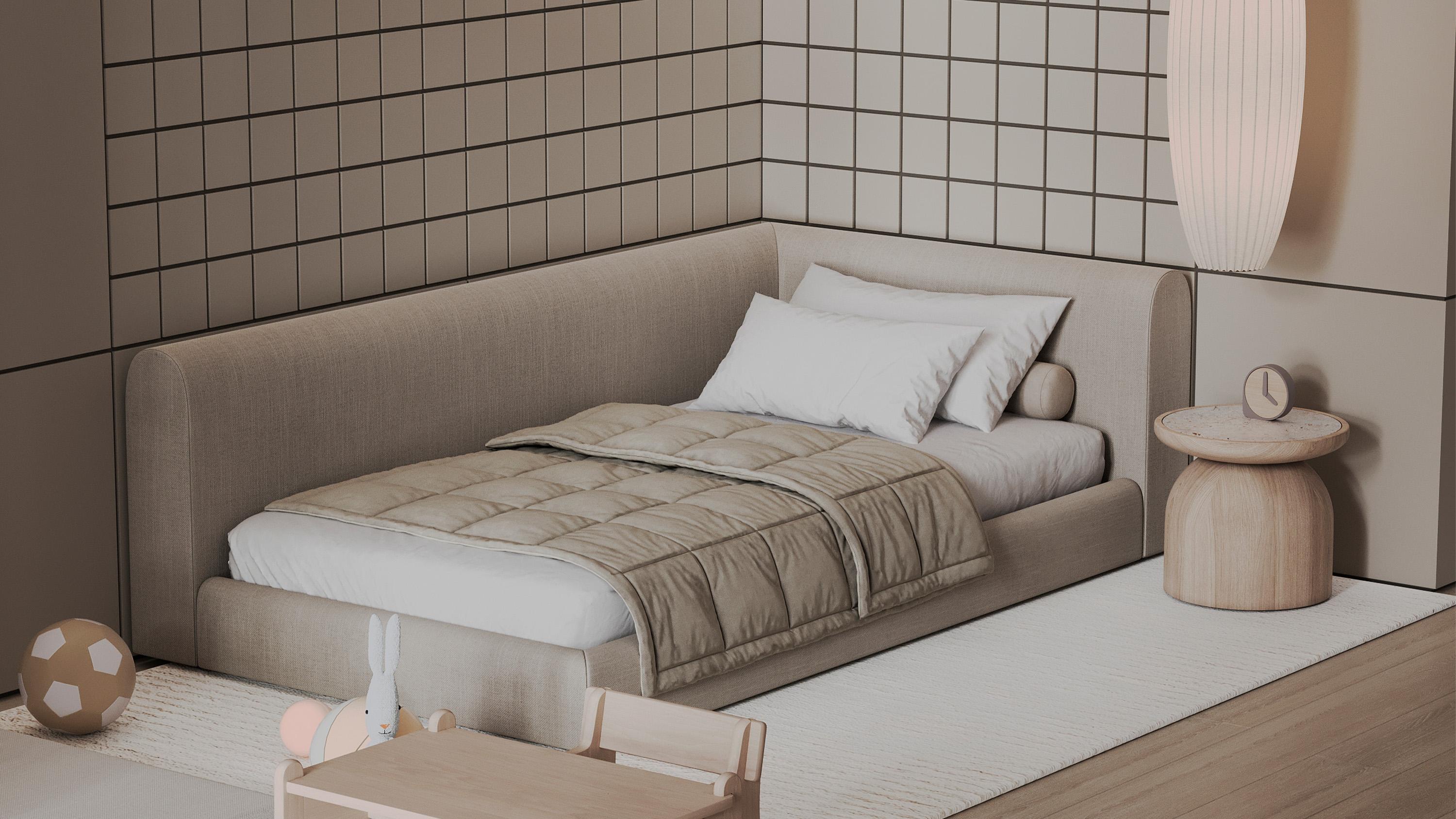 Cama infantil moderna 