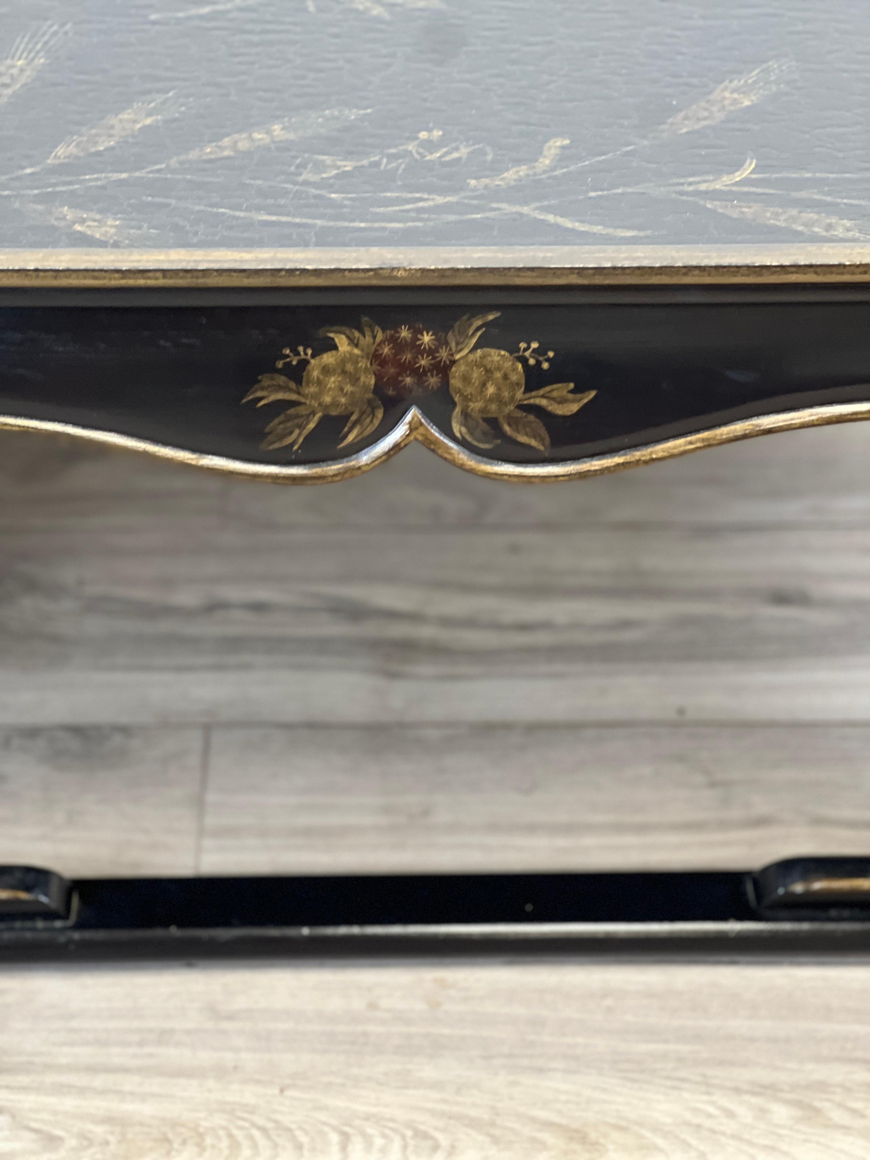 Modern Chinoiserie Cocktail Table In Good Condition In Nashville, TN