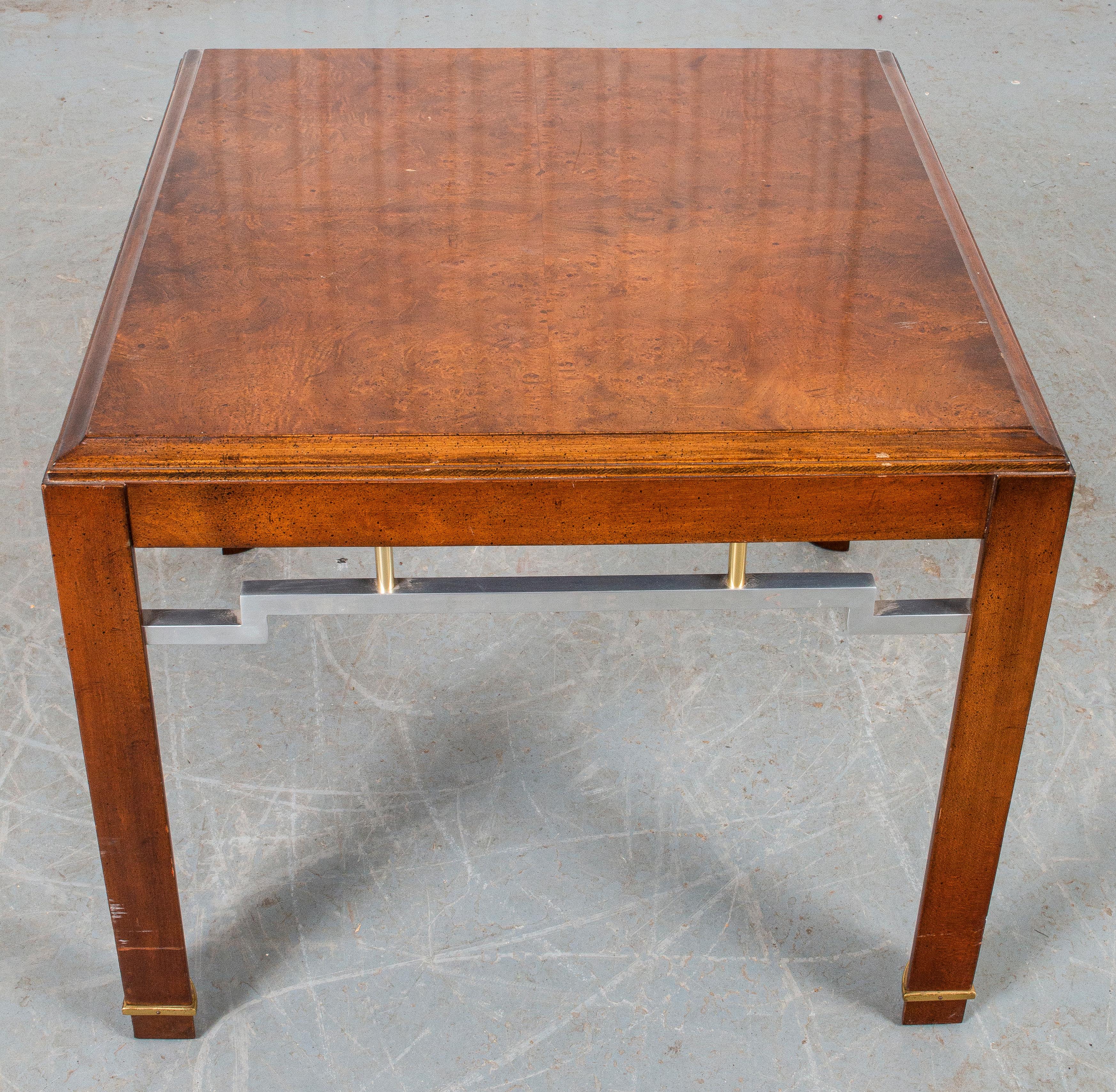 Modern Chinoiserie Motif Side Table For Sale 5