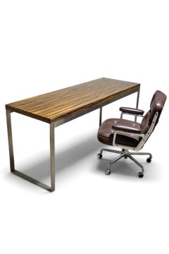 Modern Christian Liaigre Style Macassar Ebony Desk
