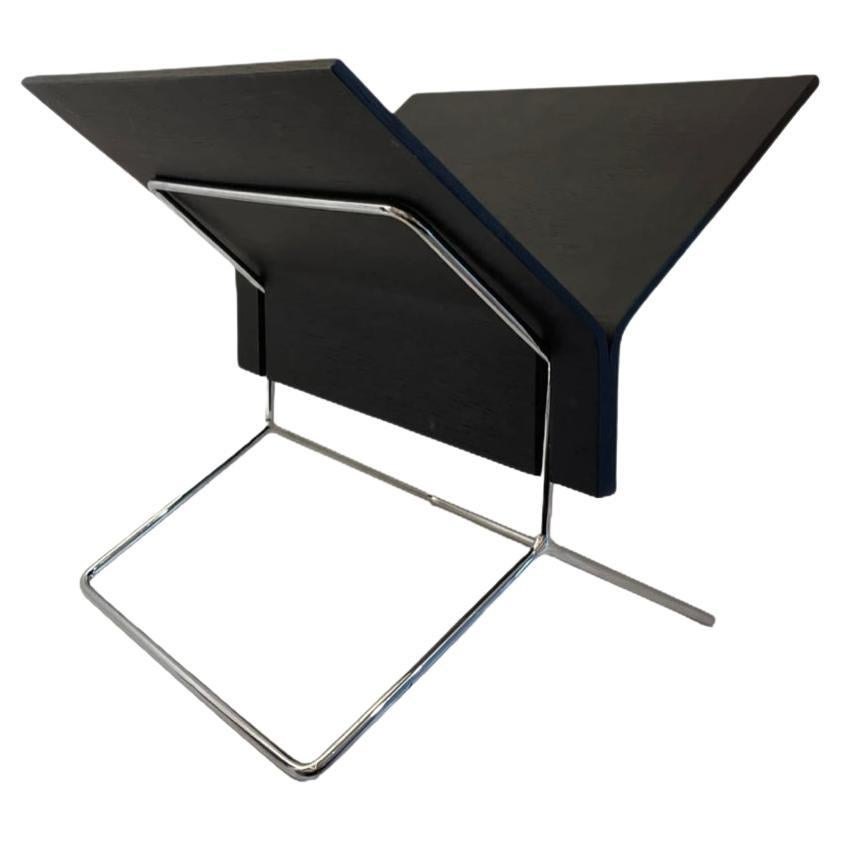 Modern Chrome Bookstand For Sale