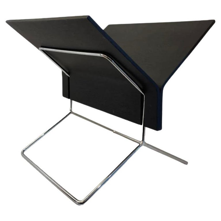 Modern Chrome Bookstand For Sale at 1stDibs