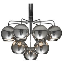 Modern Chrome Chandelier