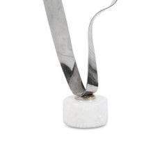 Modern Chrome Plated Steel Sculpture