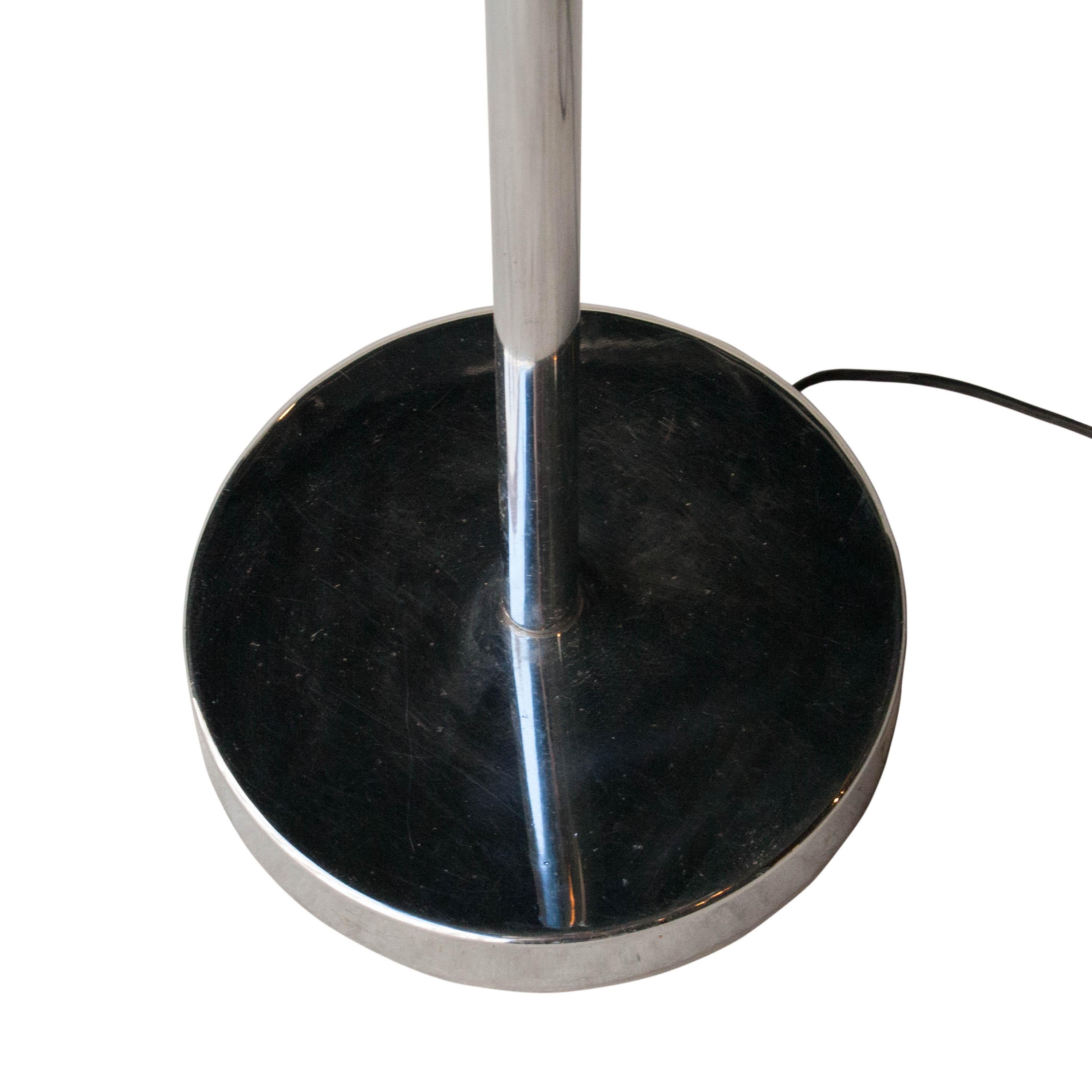Modern Chromed Metal Italian Floor Lamp, 1970 2
