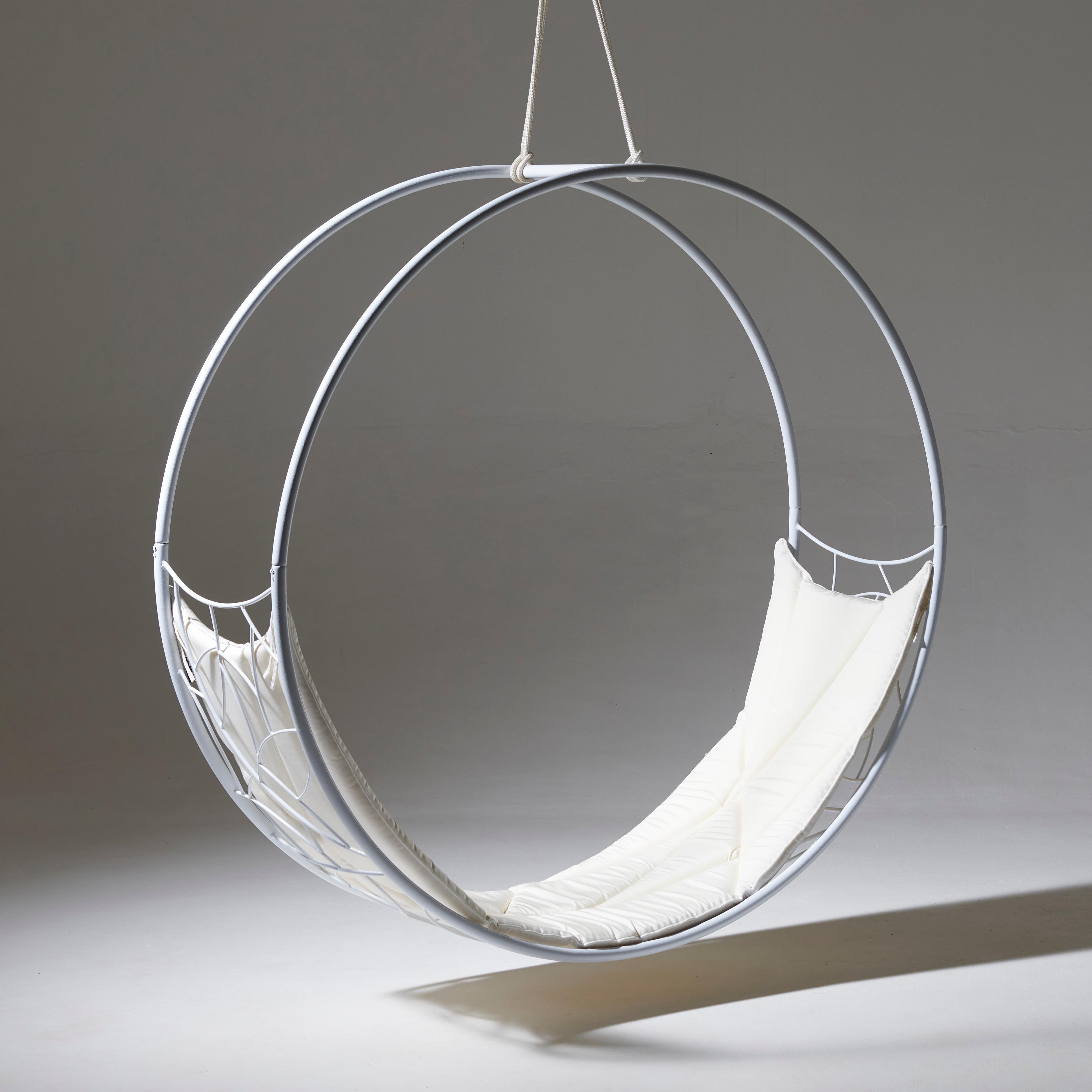 South African Modern Circular Hanging Chair in Pieces for Economic Shipping For Sale
