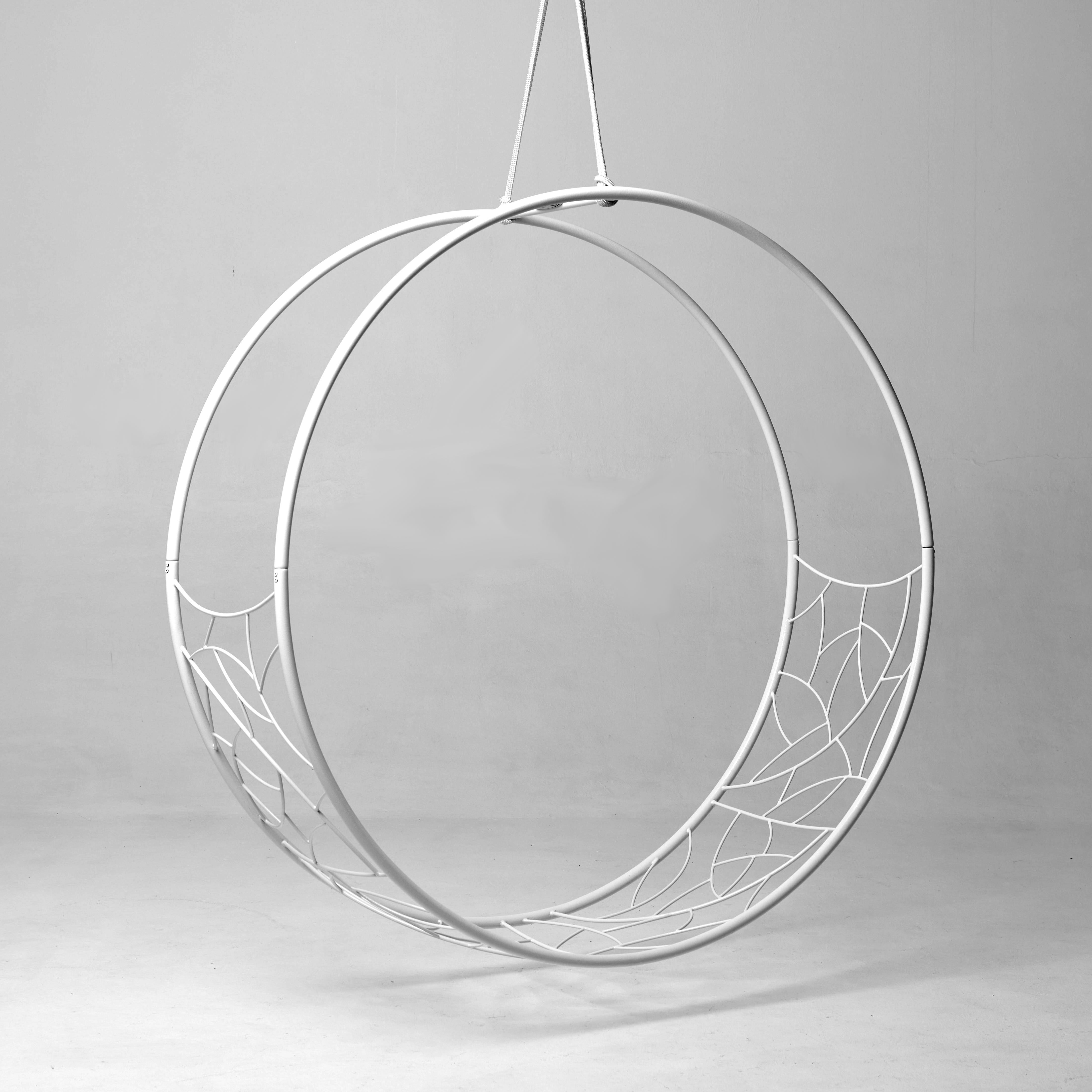 South African Modern Circular Hanging Chair in Pieces for Economic Shipping For Sale