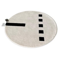 Modern Circular Rug by Dieter Sieger for Gebhan Edition