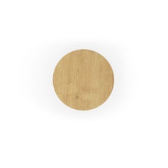 Modern Classic Natural Oak Atomic Table Wood by Masquespacio