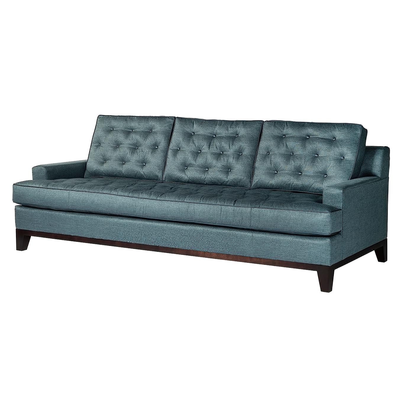 modern tufted sofa