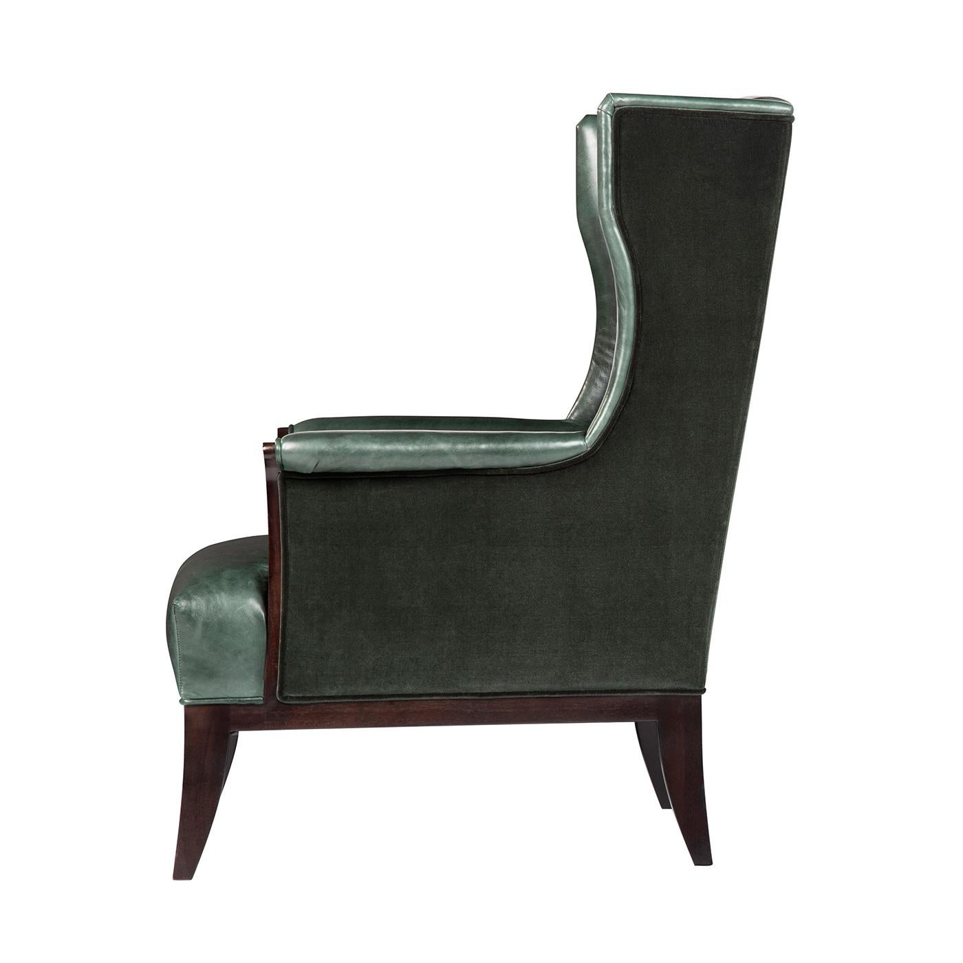 modern classic armchair
